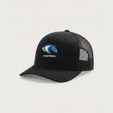 Riverside High School Football general - Black Hat - Full Front
