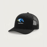 Riverside High School Football general - Black Hat - Full Front