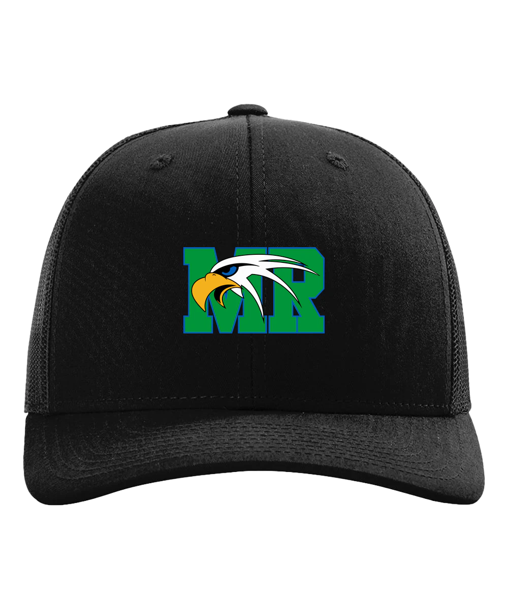 Maple River High School hockey_boys - Black Hat - Full Front