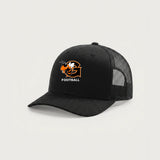 Giltner High School Football - Black Hat - Full Front