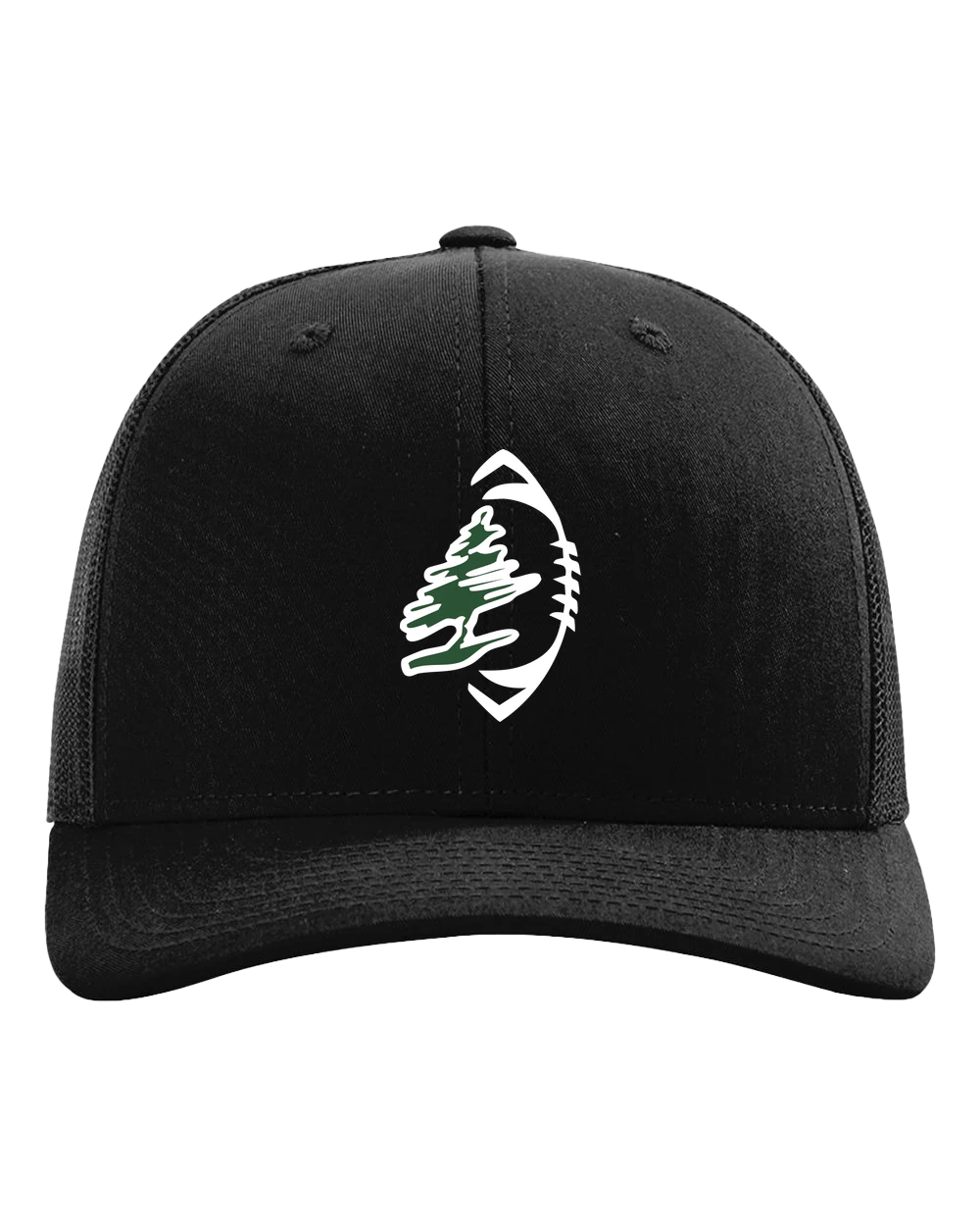 DC Everest Middle School Football — example store - Black Hat - Full Front