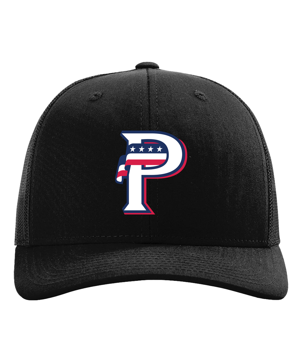 USA BASEBALL - Black Hat - Full Front