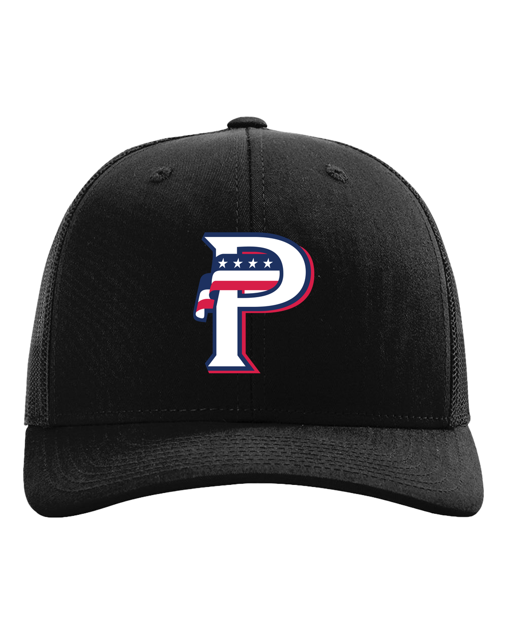 USA BASEBALL - Black Hat - Full Front