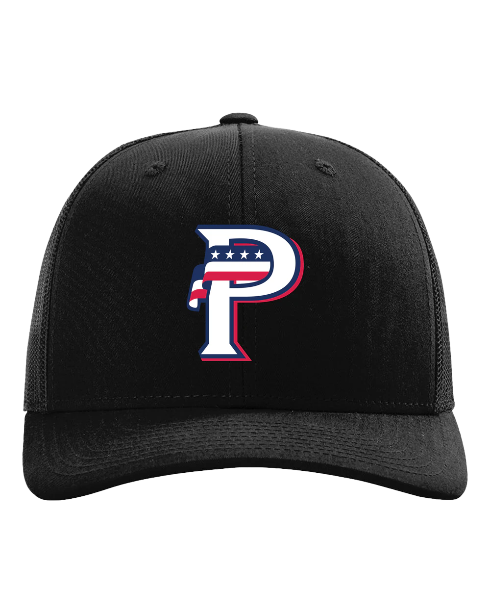 USA BASEBALL - Black Hat - Full Front