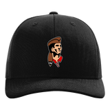 Logan Baseball - Black Hat - Full Front