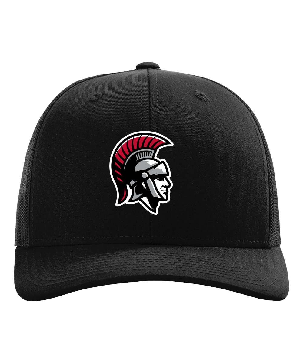 Worthington Baseball - Black Hat - Full Front