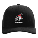 Aitkin Softball - Black Hat - Full Front