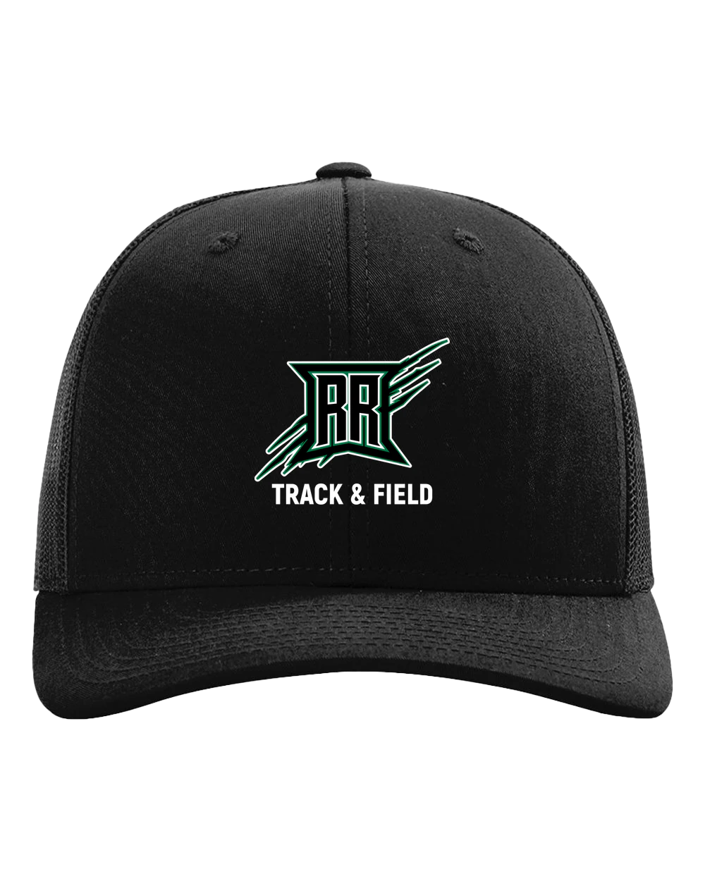 Rock Ridge Track & Field - Black Hat - Full Front