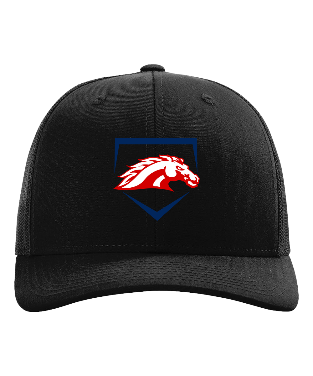 Morrison Baseball - Black Hat - Full Front
