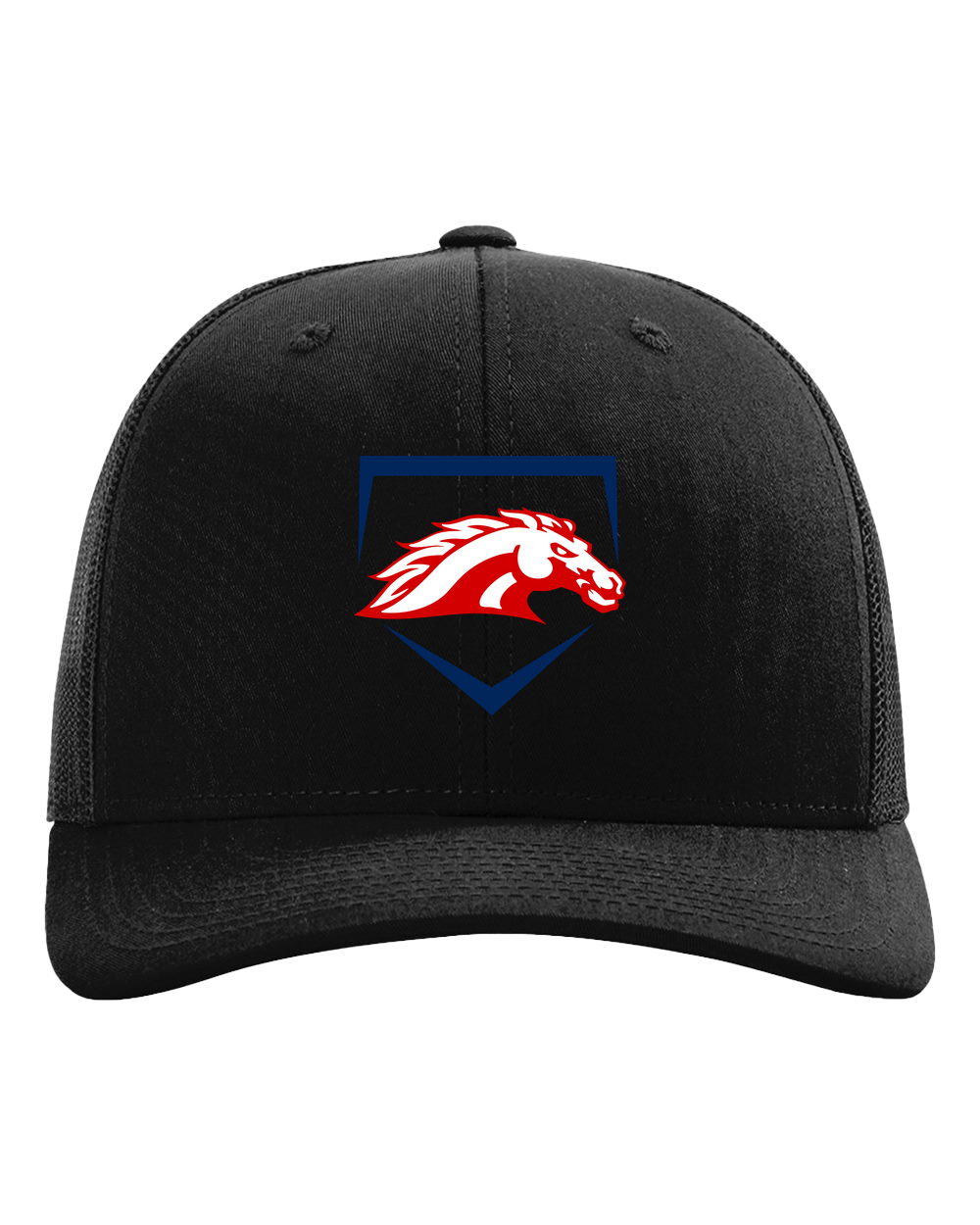 Morrison Baseball - Black Hat - Full Front