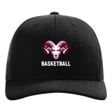 Riverview Basketball - Black Hat - Full Front