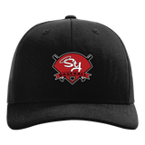 St. James Baseball - Black Hat - Full Front