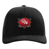 St. James Baseball - Black Hat - Full Front