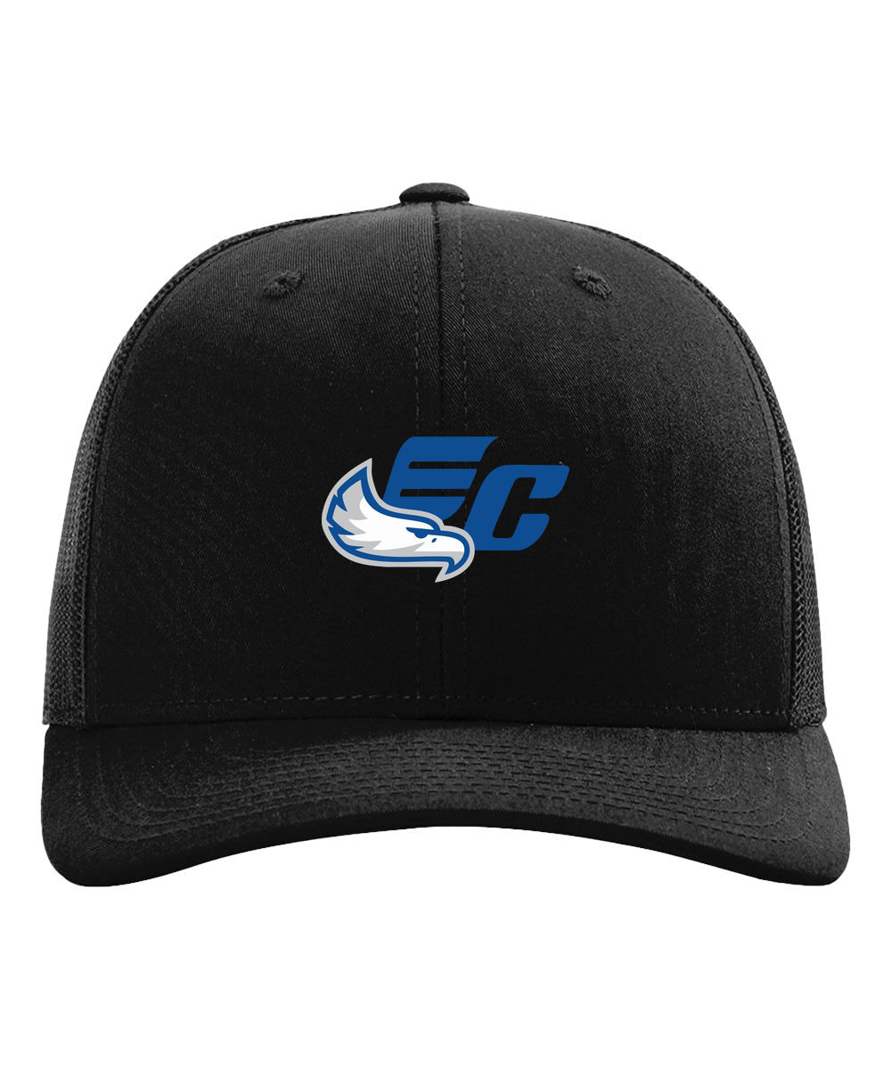 East Central Spring Sports - Black Hat - Full Front