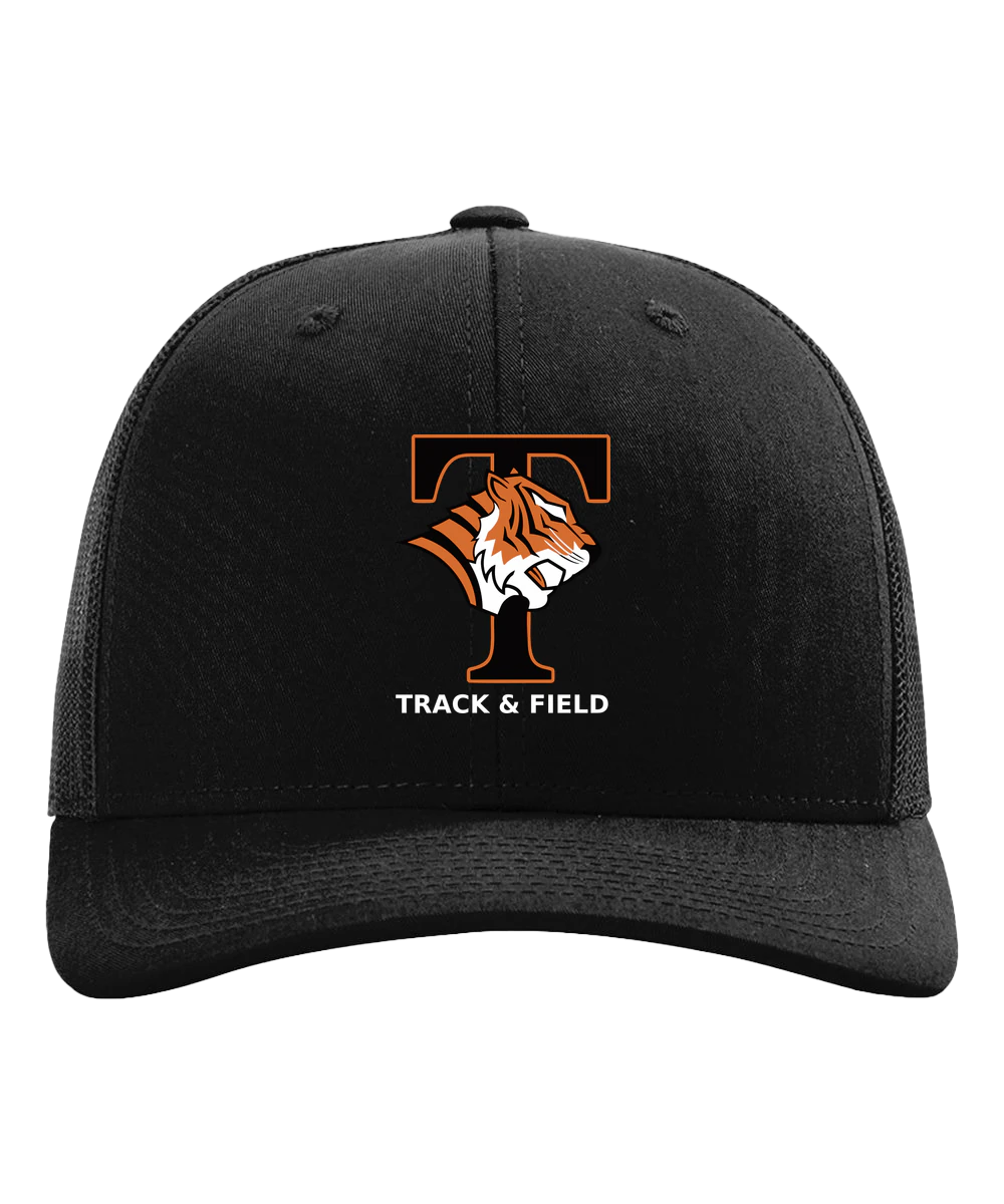 St. Cloud Tech Track & Field - Black Hat - Full Front