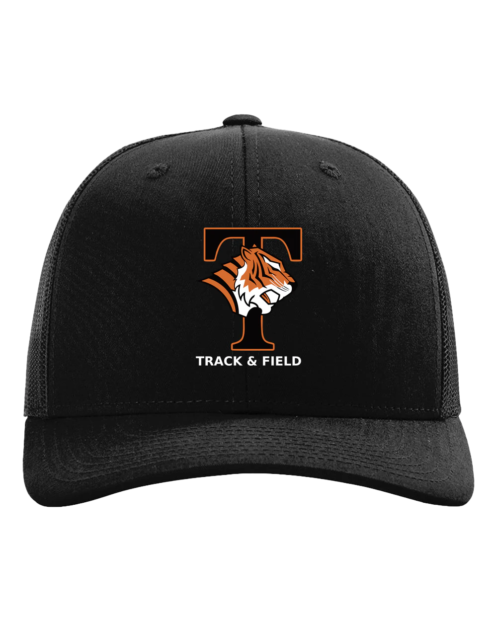 St. Cloud Tech Track & Field - Black Hat - Full Front