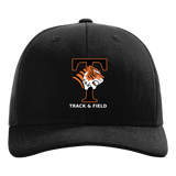 St. Cloud Tech Track & Field - Black Hat - Full Front