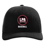 LPA BASEBALL - Black Hat - Full Front