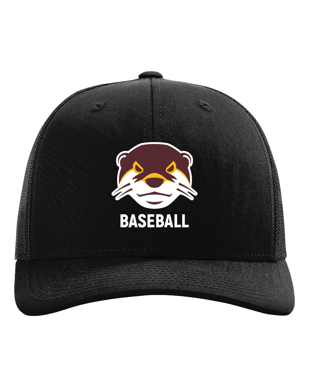 Fergus Falls Baseball - Black Hat - Full Front