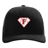 Fairmont Baseball - Black Hat - Full Front