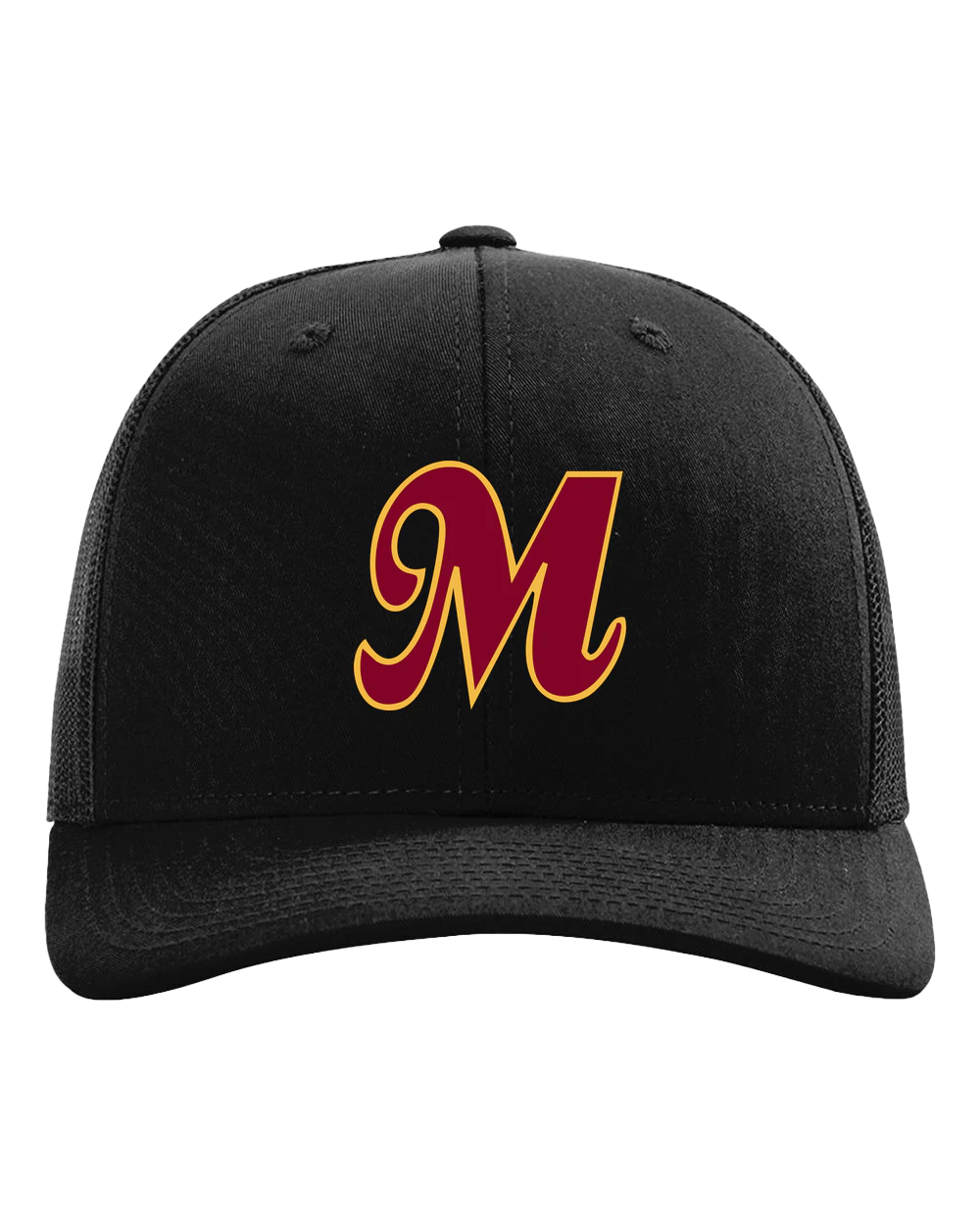 Mankato Area Youth Baseball Association - Black Hat - Full Front