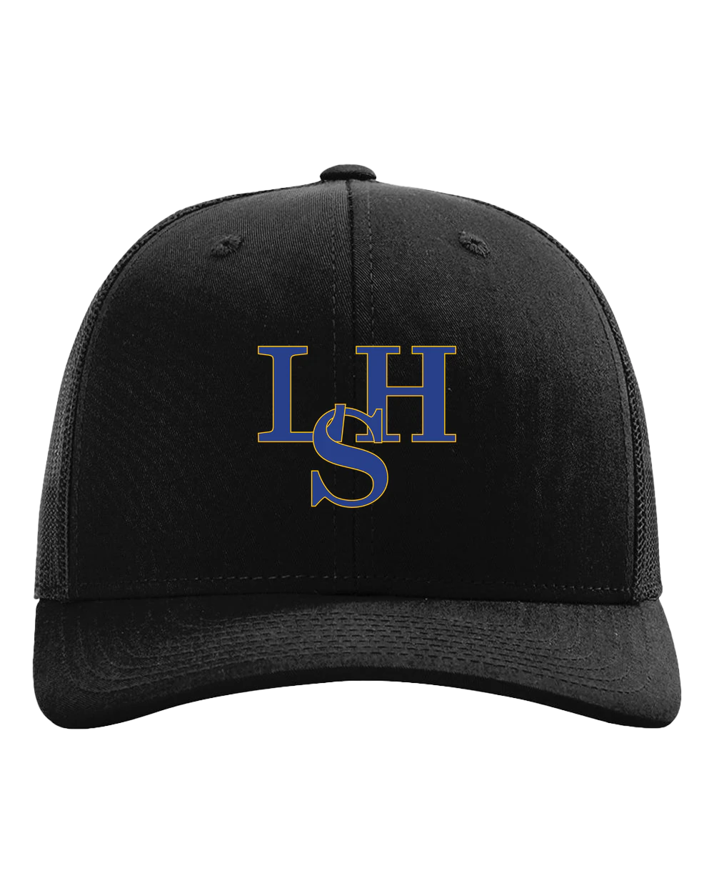 LeSueur Henderson Baseball & Softball - Black Hat - Full Front