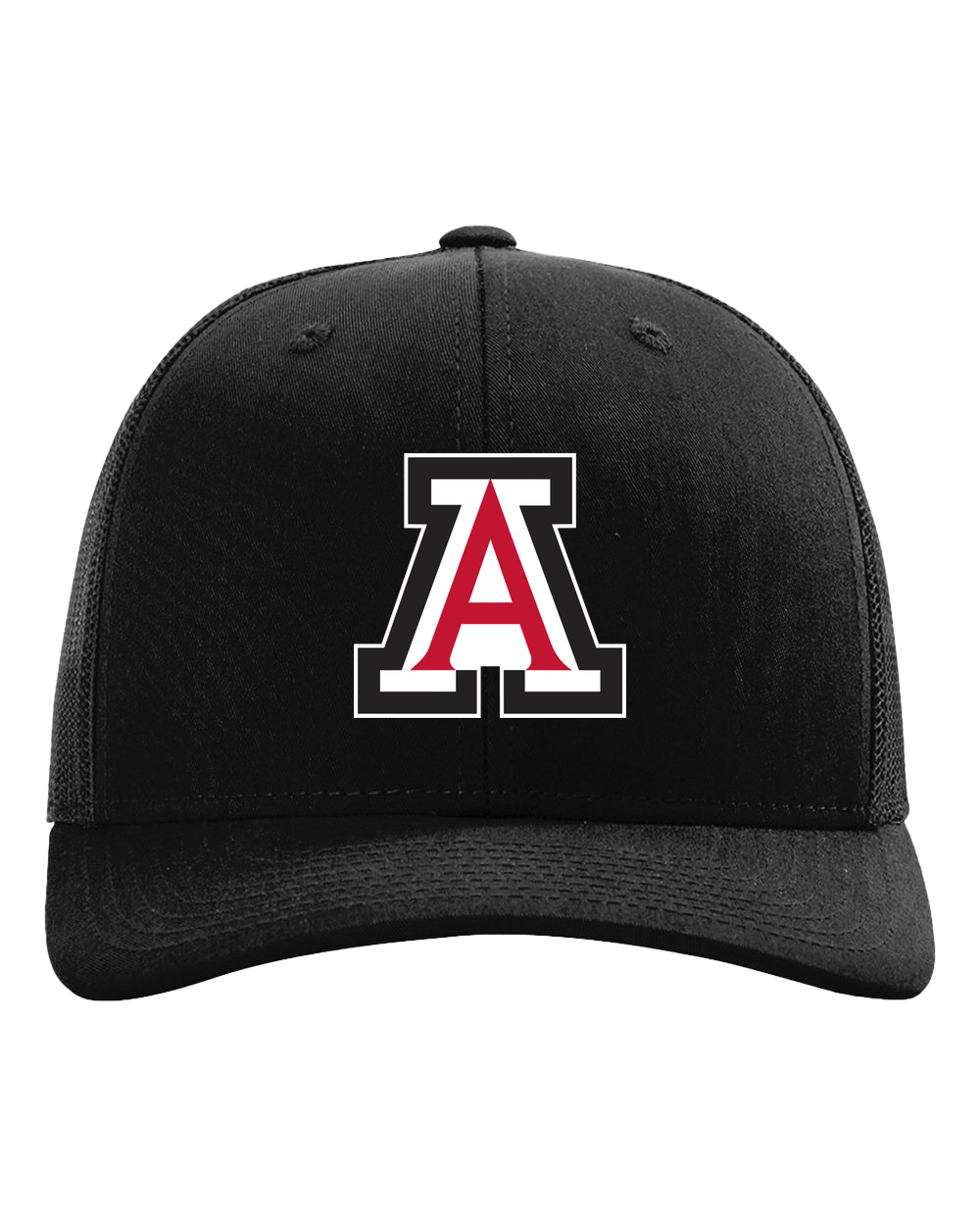 Amboy Baseball - Black Hat - Full Front