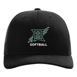 Rock Ridge Softball - Black Hat - Full Front
