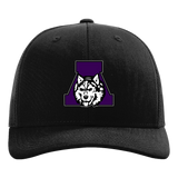 Albany Baseball and Softball - Black Hat - Full Front