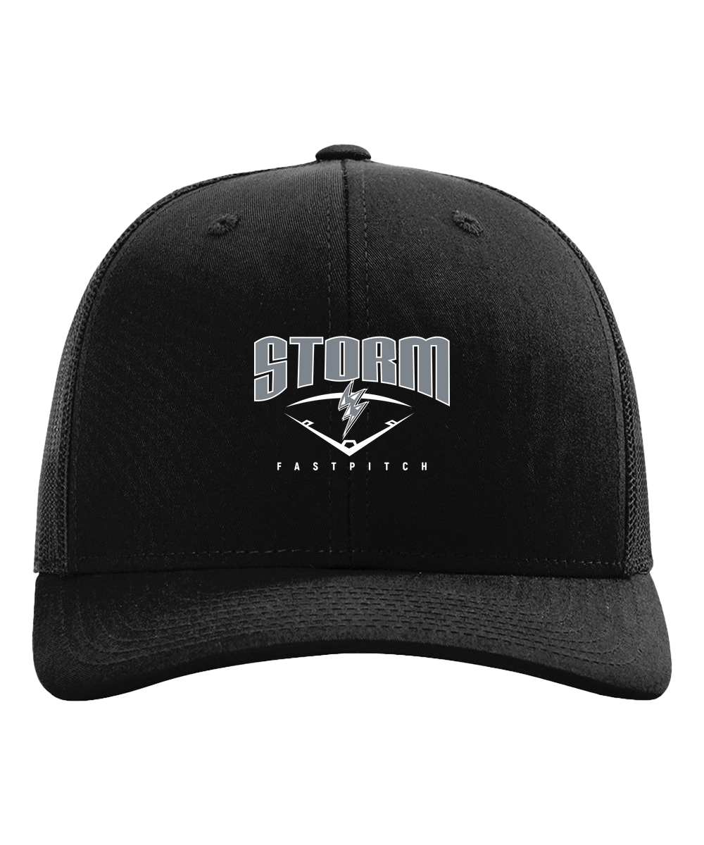 BW Softball - Black Hat - Full Front