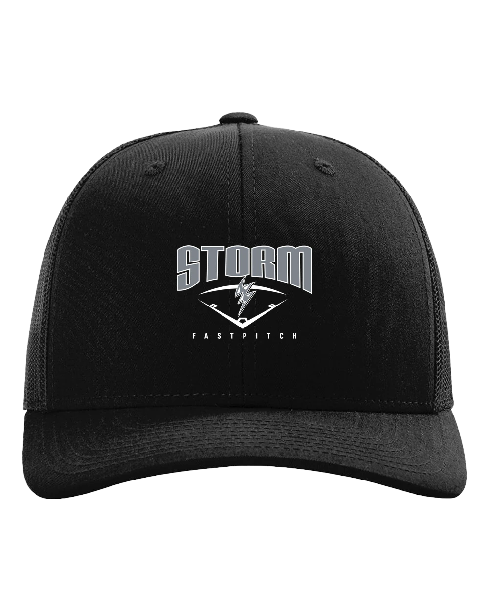 BW Softball - Black Hat - Full Front