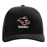 Milaca Baseball - Black Hat - Full Front