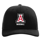 Amboy Baseball - Black Hat - Full Front