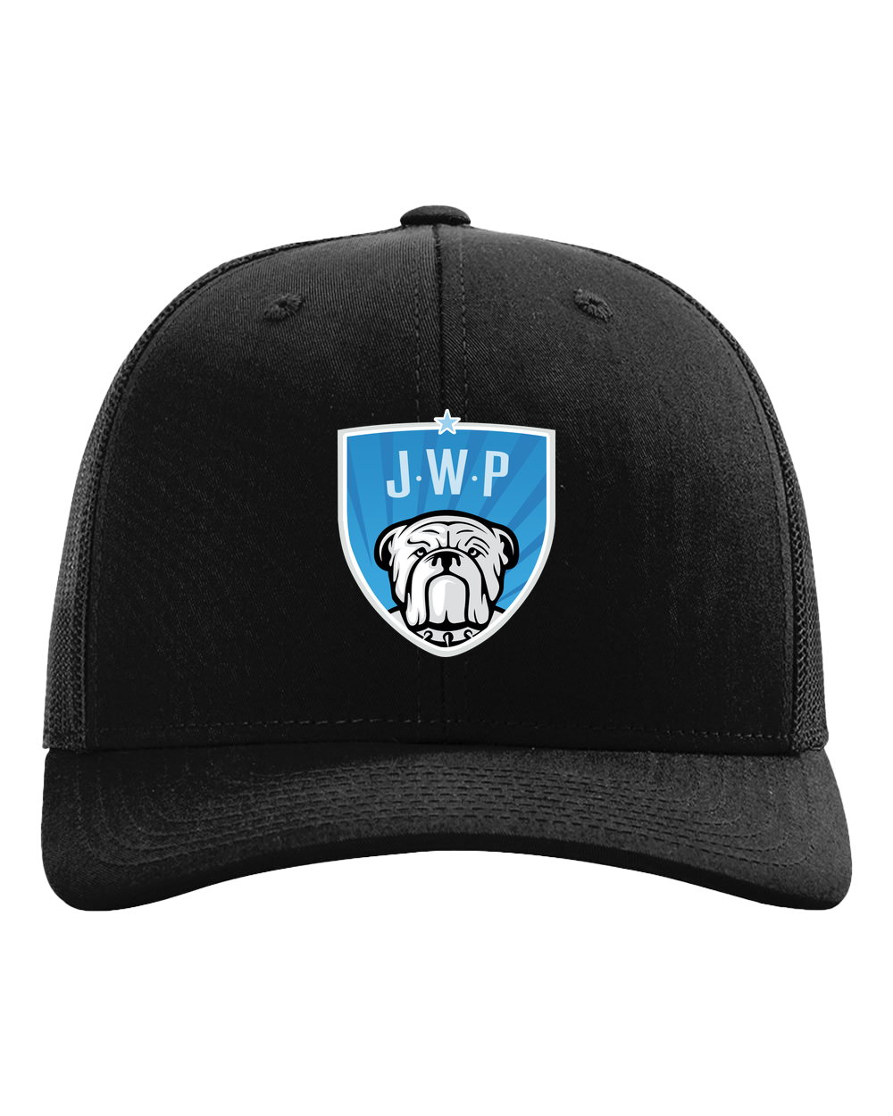 JWP Youth Baseball and Softball - Black Hat - Full Front