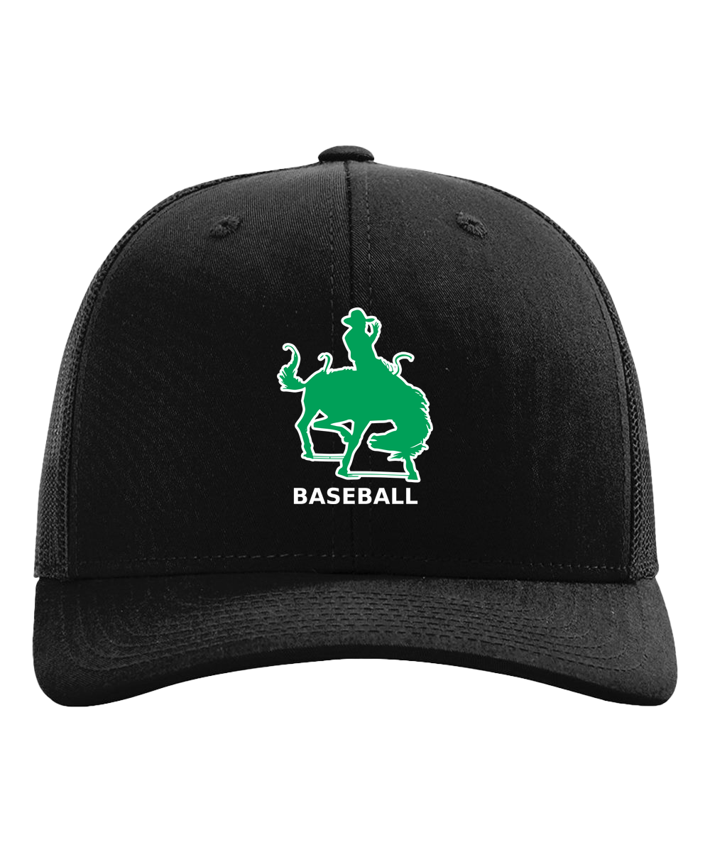 Breckenridge Baseball - Black Hat - Full Front