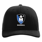 Stella Maris Academy Baseball - Black Hat - Full Front