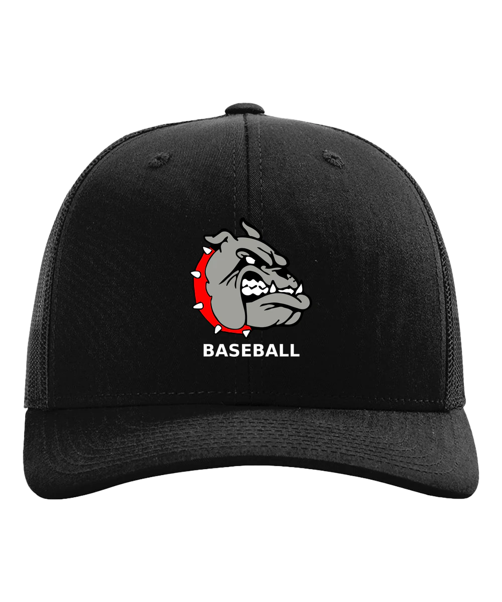 OTC Baseball - Black Hat - Full Front