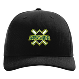 Atwater Baseball - Black Hat - Full Front