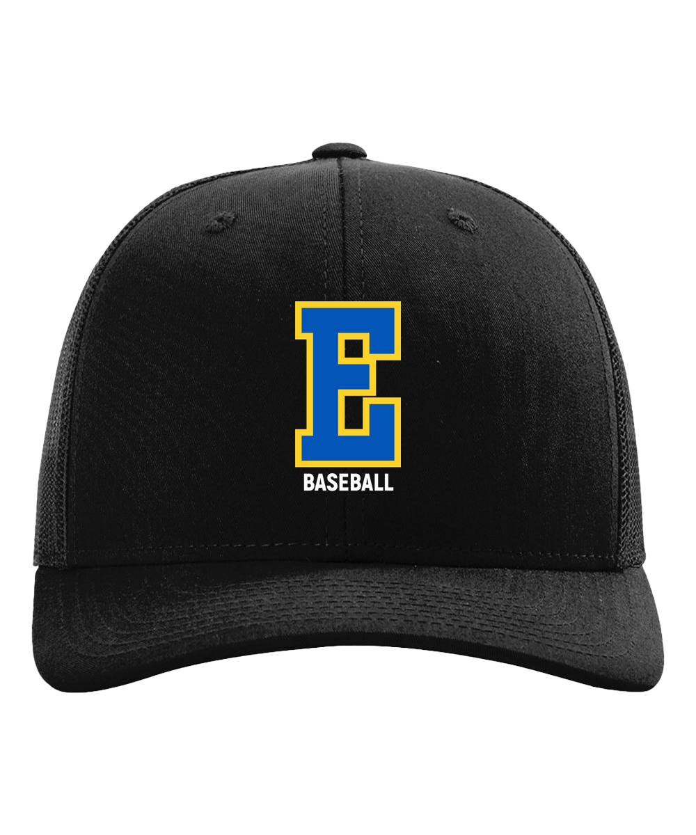 Esko Baseball - Black Hat - Full Front