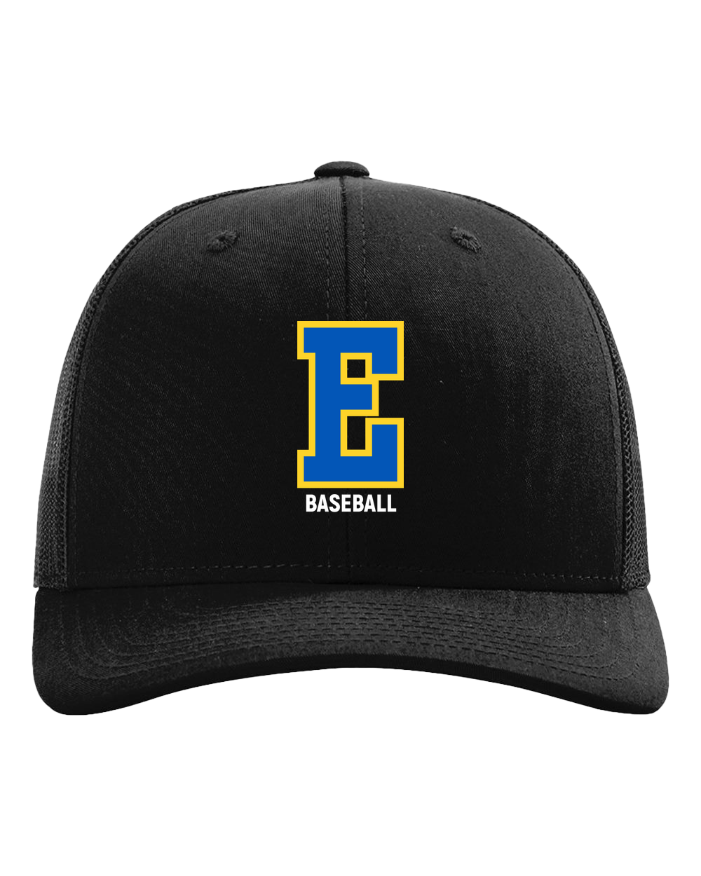 Esko Baseball - Black Hat - Full Front