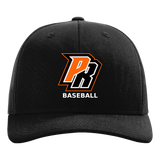 Park Rapids Baseball - Black Hat - Full Front