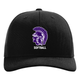 Barnesville Softball - Black Hat - Full Front