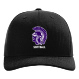 Barnesville Softball - Black Hat - Full Front