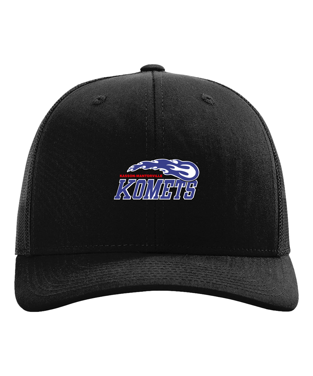 Kasson Mantorville Softball - Black Hat - Full Front