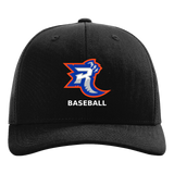Carlton Wrenshall Baseball - Black Hat - Full Front