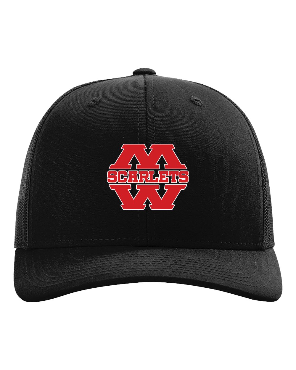 Mankato West Track - Black Hat - Full Front