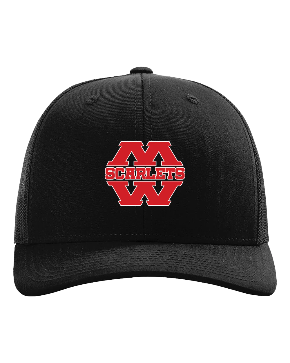 Mankato West Track - Black Hat - Full Front