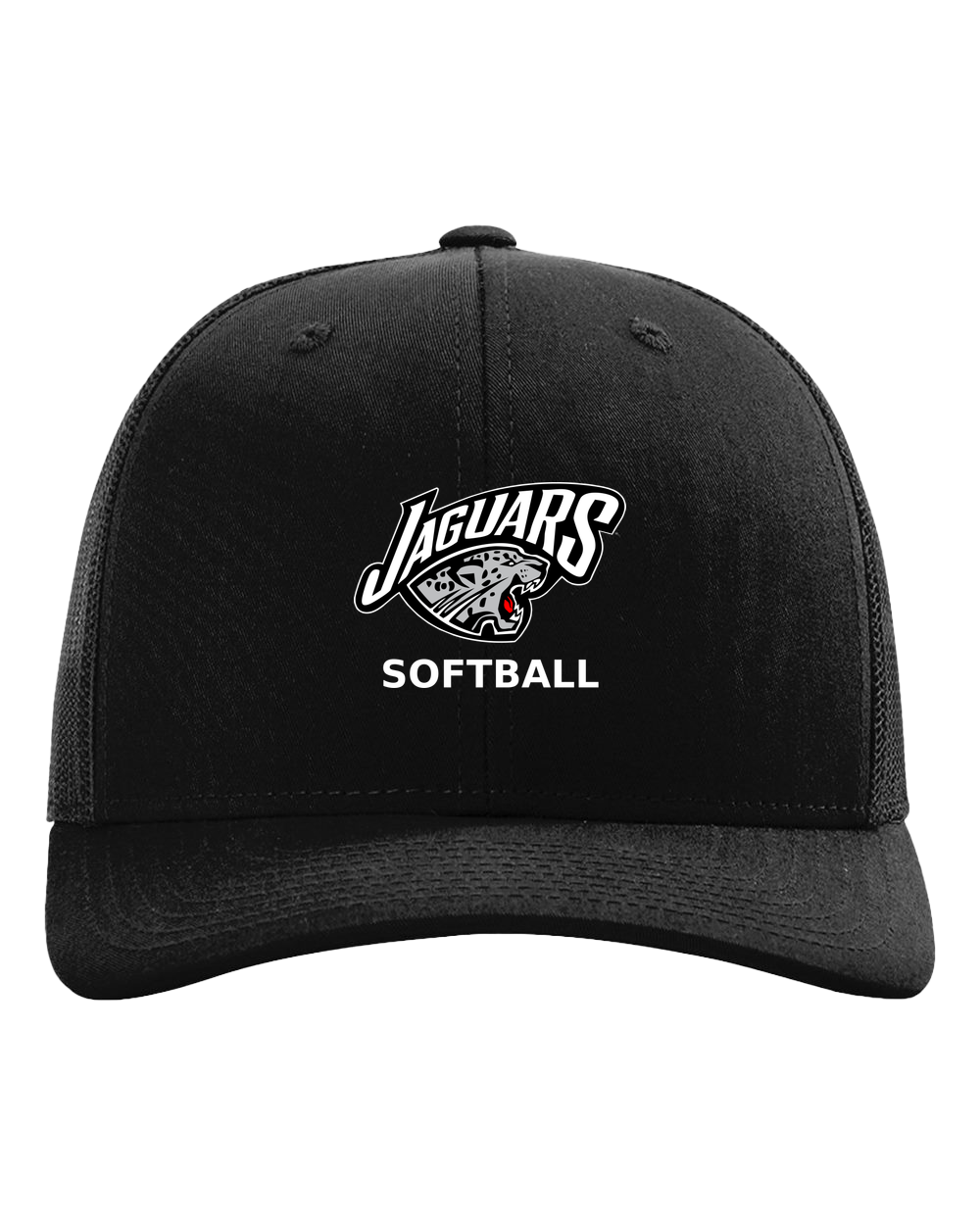Hinckley Finlayson Softball - Black Hat - Full Front