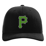 Pipestone Softball - Black Hat - Full Front