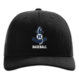 Hibbing Baseball - Black Hat - Full Front